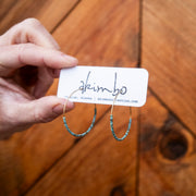 Turquoise Akimbo Collection Hoops