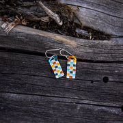 High Desert Quilted Danglers [made to order]