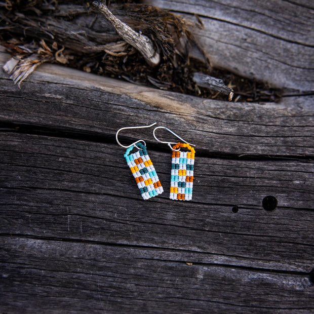 High Desert Quilted Danglers [made to order]