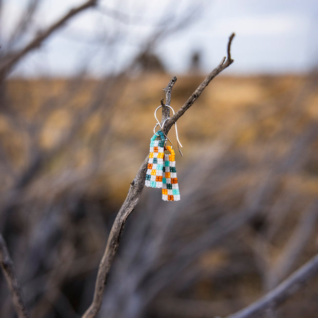 High Desert Quilted Danglers [made to order]