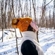Cinnamon Tumbledown Toque
